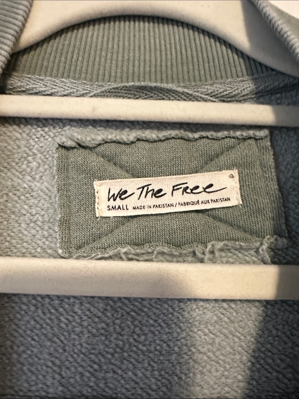 We The Free Washed Oversized Sage Green Bomber Jacket - Picture 2 of 4